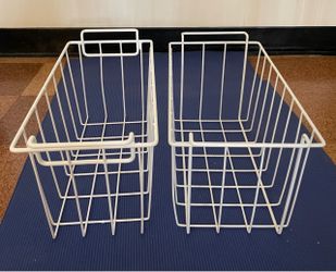 2 Chest  freezer baskets
