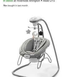 Baby Swing/Bouncer &’Changing Table 