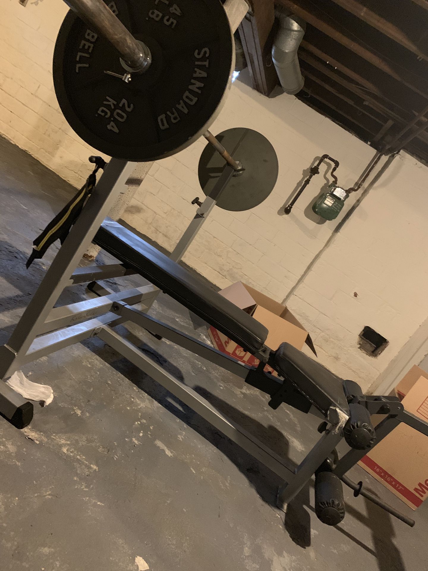 Olympic weight bench