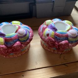 Easter Candle Holders 