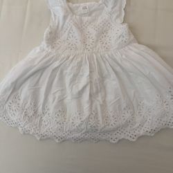 Baby Girl White Dress 