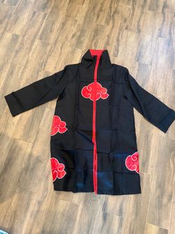 Halloween costume - Akatsuki Uchiha Itachi Naruto Robe Cloak Coat Halloween Cosplay Costume Size L