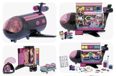 LOL サプライズ OMG リミックス 4-in-1 プレーン プレイセット Amazon.co.jp: LOL Surprise OMG Remix 4-in-1 Plane Playset