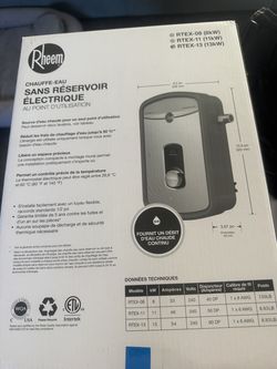 Tankless electric water heater
