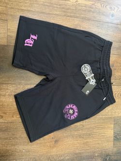 Chrome heart shorts