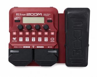 Zoom B1X Four Bass Guitar effects Petal