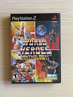 PS2: World Heroes Anthology with Manual
