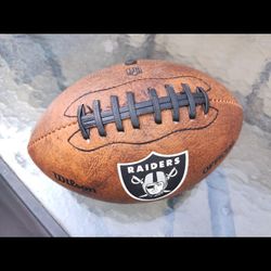RAIDERS FOOTBALL FOR SALE