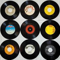1970s Reggae 45 Lot of 9 Cleaned & Tested Lot C