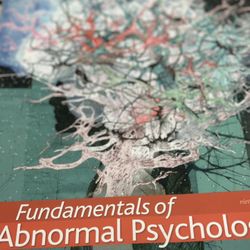 Fundamentals Of Abnormal Psychology 9th Edition
