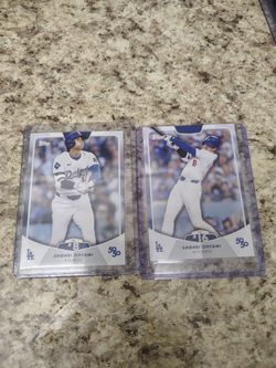 Shohei ohtani dodgers baseball cards