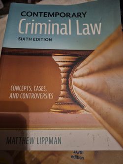 Contemporary Criminal Law