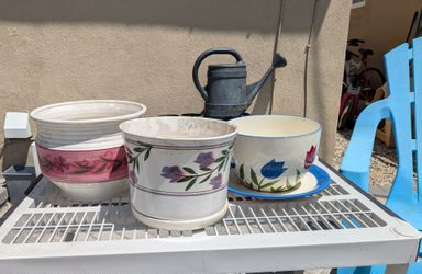 3 Larger Planters