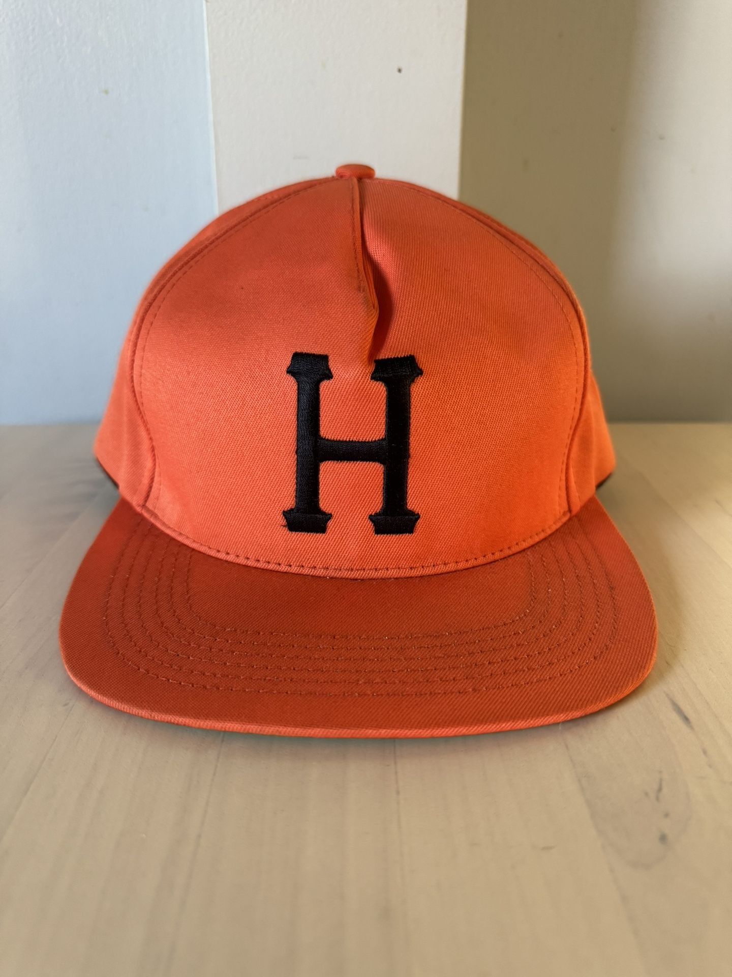 Huf Orange and Black SnapBack