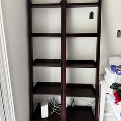 Crate & Barrel Bookshelves 