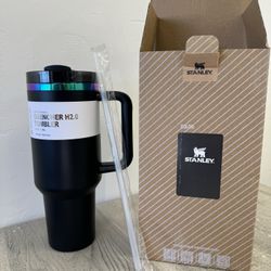 New Black Quencher Stanley Cup 40 Oz 