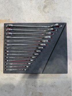 Snap-On Flank Drive Plus 4-Way Wrench Set-SAE
