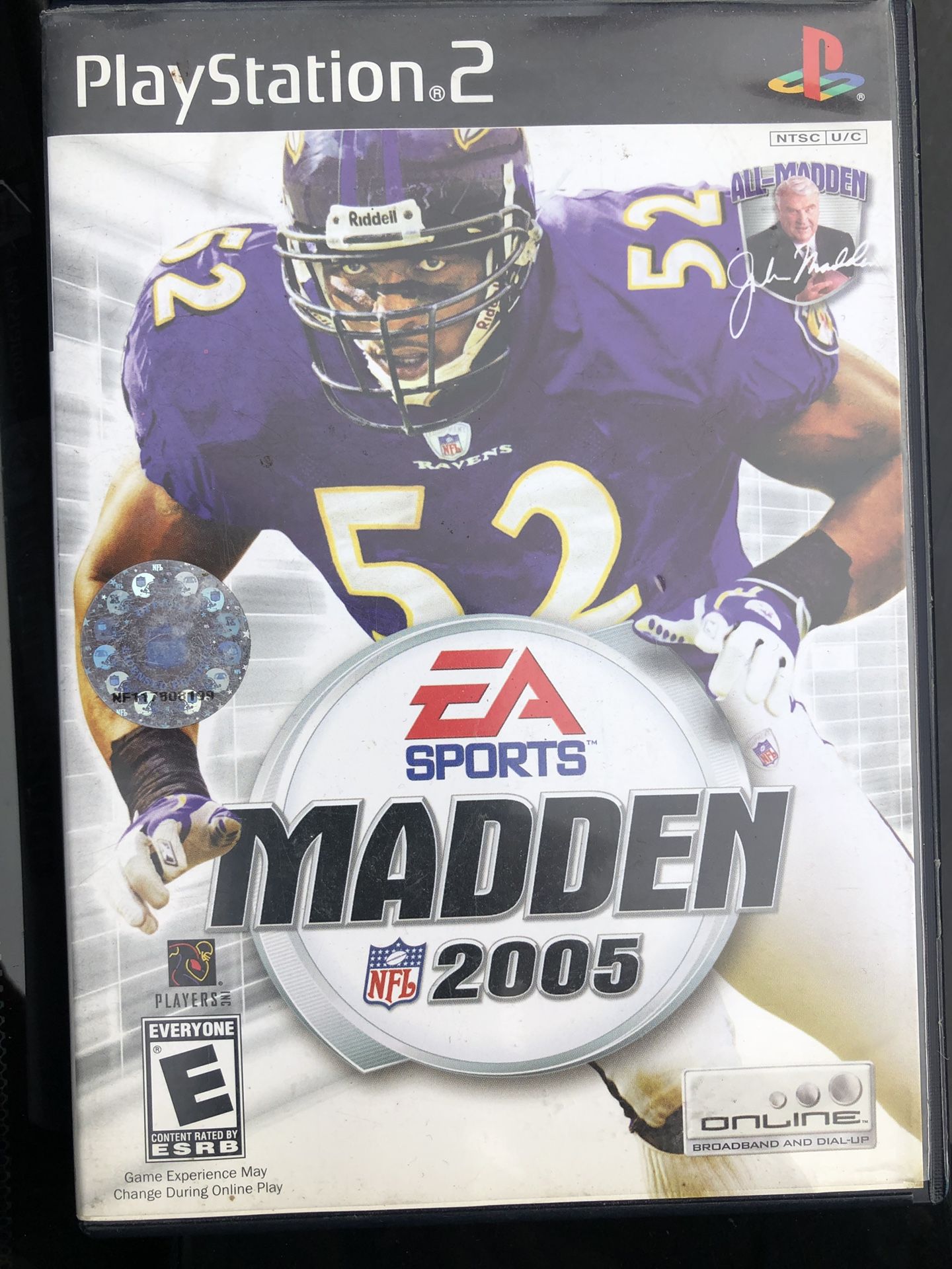 PS2 Madden 2005