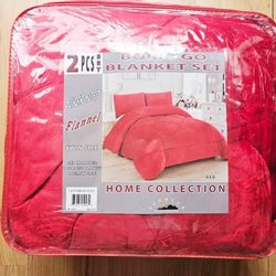 TWIN SIZE SHERPA BLANKET