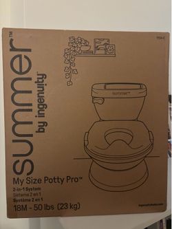 Brand new in box potty training toilet