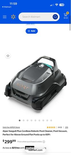 Aiper Seagull Plus Cordless Robotic Pool Cleaner