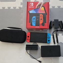 Like New: Nintendo Switch OLED Bundle