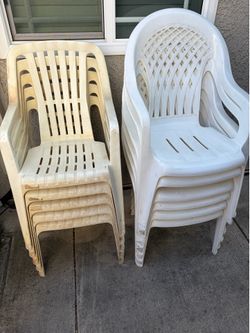 Backyard chairs