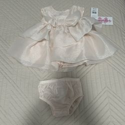 Blush 3-6 Months Dress