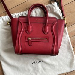 Celine Nano Luggage Tote bag