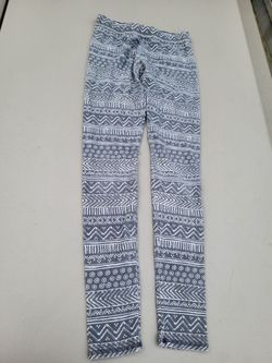Jr XS Abercrombie & Fitch gray print leggings Lot 29