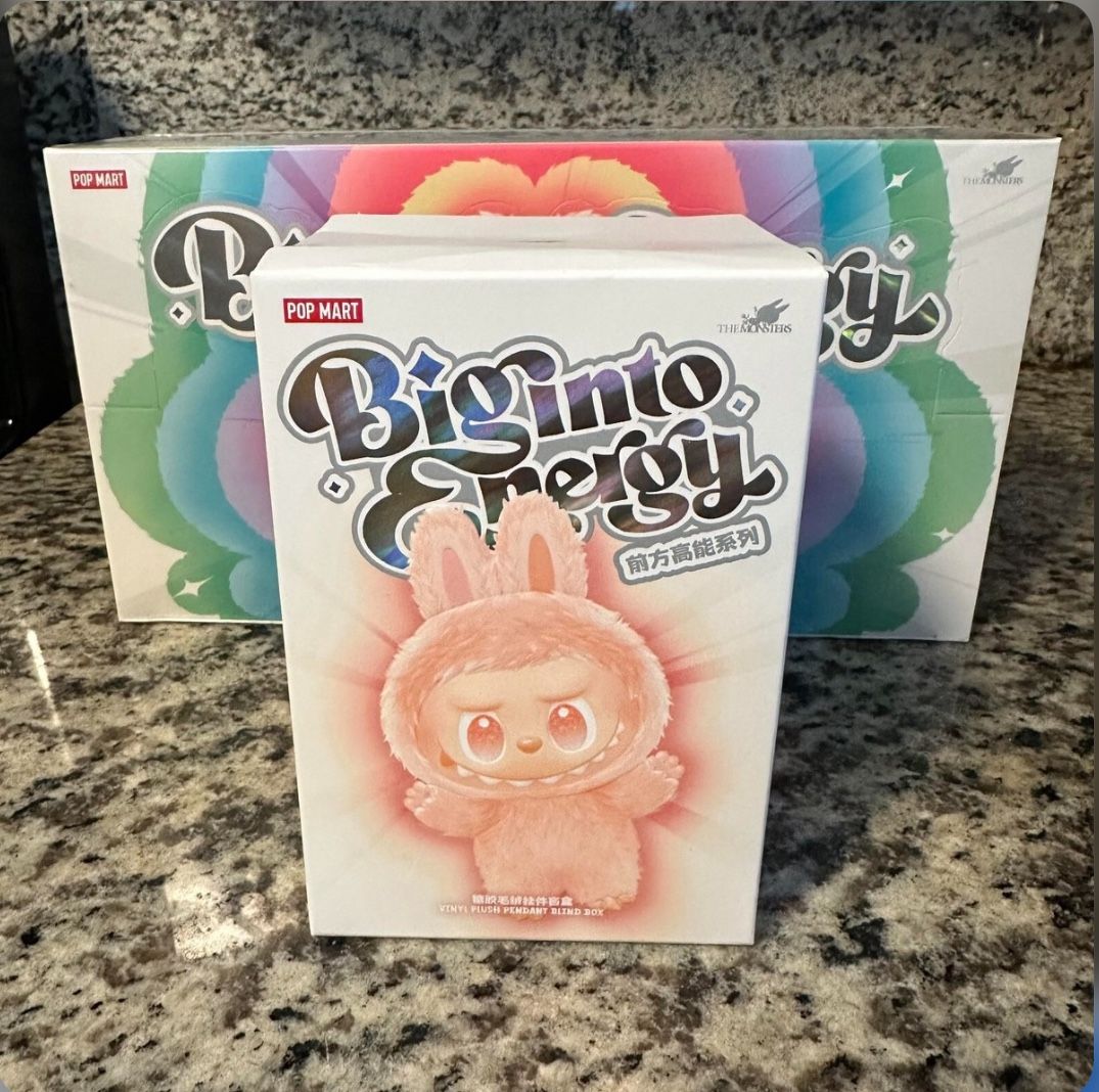 Pop Mart Labubu Big Into Energy – Sealed (5 Available)