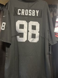 Raiders Crosby Jerseys Extra Large 50 Each
