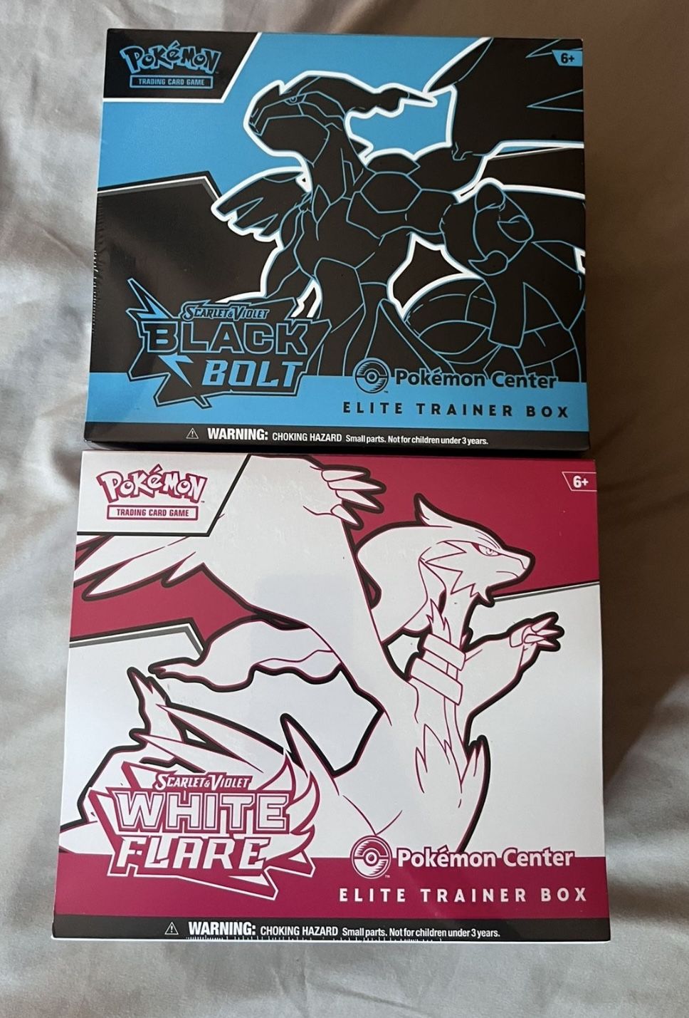 Pokemon Center Black Bolt And White Flare Etb