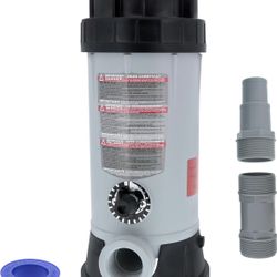 U.S. Pool Supply Professional in-Line Pool Automatic Chlorine Feeder, CL-220-9LB
