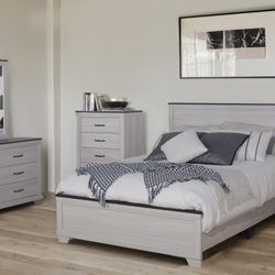 BRAND NEW GRAY BEDROOM SET!! QUEEN $645! KING $699!! WE OFFER DELIVERY SAME DAY!!
