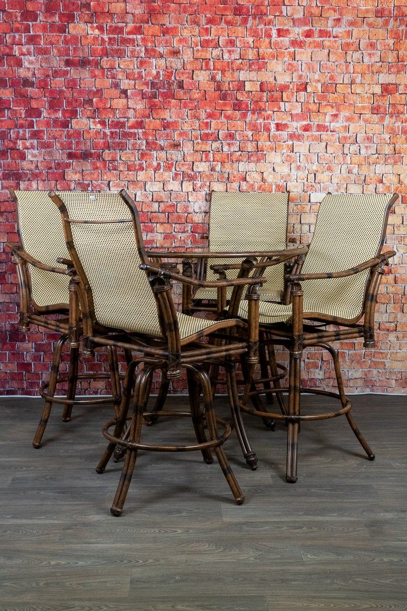 Castelle 5pc High Top Patio Set - Delivery Available