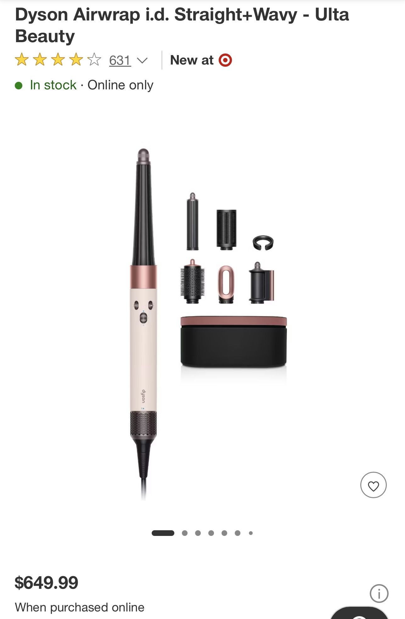 Dyson Airwrap I.D. Straight+Wavy - Ultra Beauty