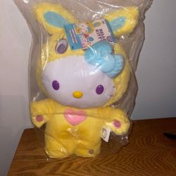 Hello Kitty Easter Bunny Stepper NWt