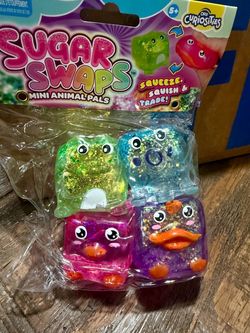 Sugar swap animal cubes