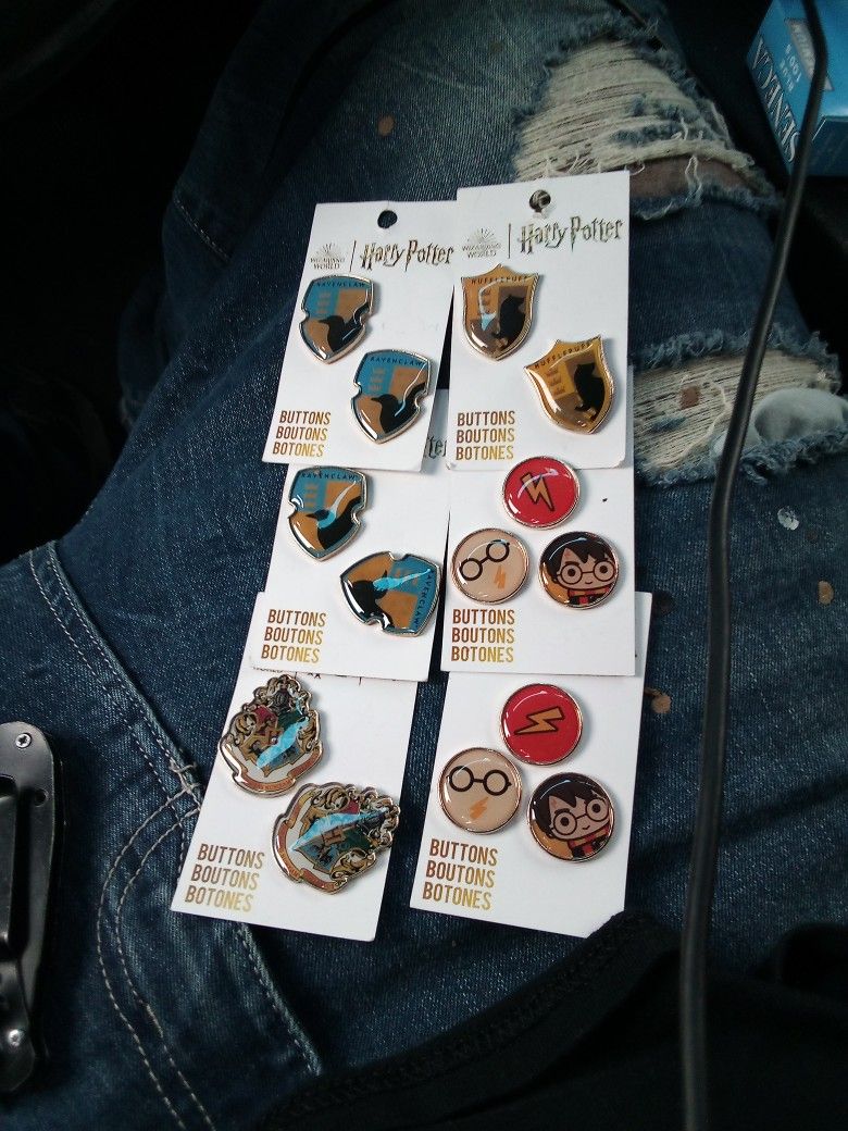 Harry Potter Buttons