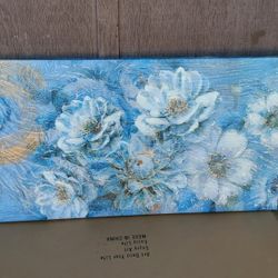 ARDEMY MAGNOLIA FLOWER WALL CAVANAS PICTURES 