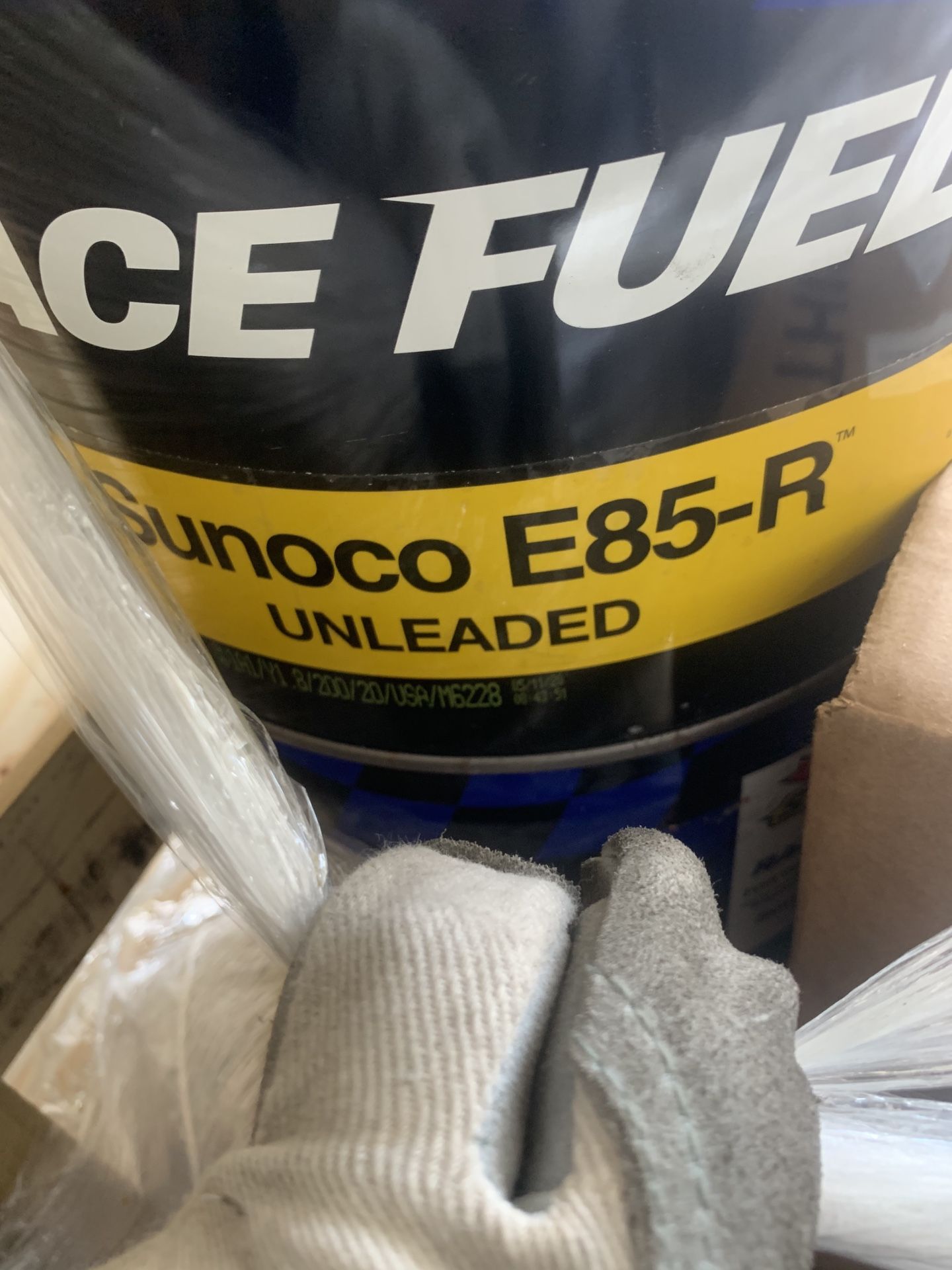 Race fuel unleaded E 85