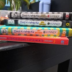 DIARY Of A Wimpy Kid 10, 17 &18 And Awesome  Kitchen  Experiment For Kids. $ 5.00 Each 