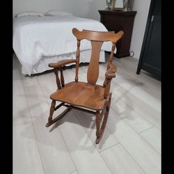 Wooden Rocking Chair - Standard Size - $25