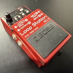 Boss RC-3 Loop Station Guitar Effects Pedal