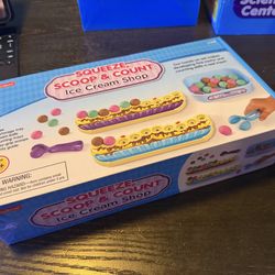 Squeeze, scoop and count