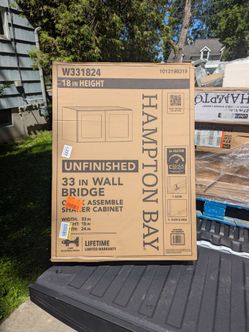 Hampton Bay cabinets