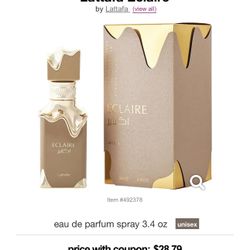 Lattafa Eclaire Eau de Parfum Unisex 3.4 fl. oz. / 100ml