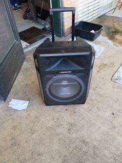 Monster Bluetooth speaker LOUD!!!