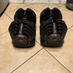 New Bowflex 10-90lbs adjustable weights 